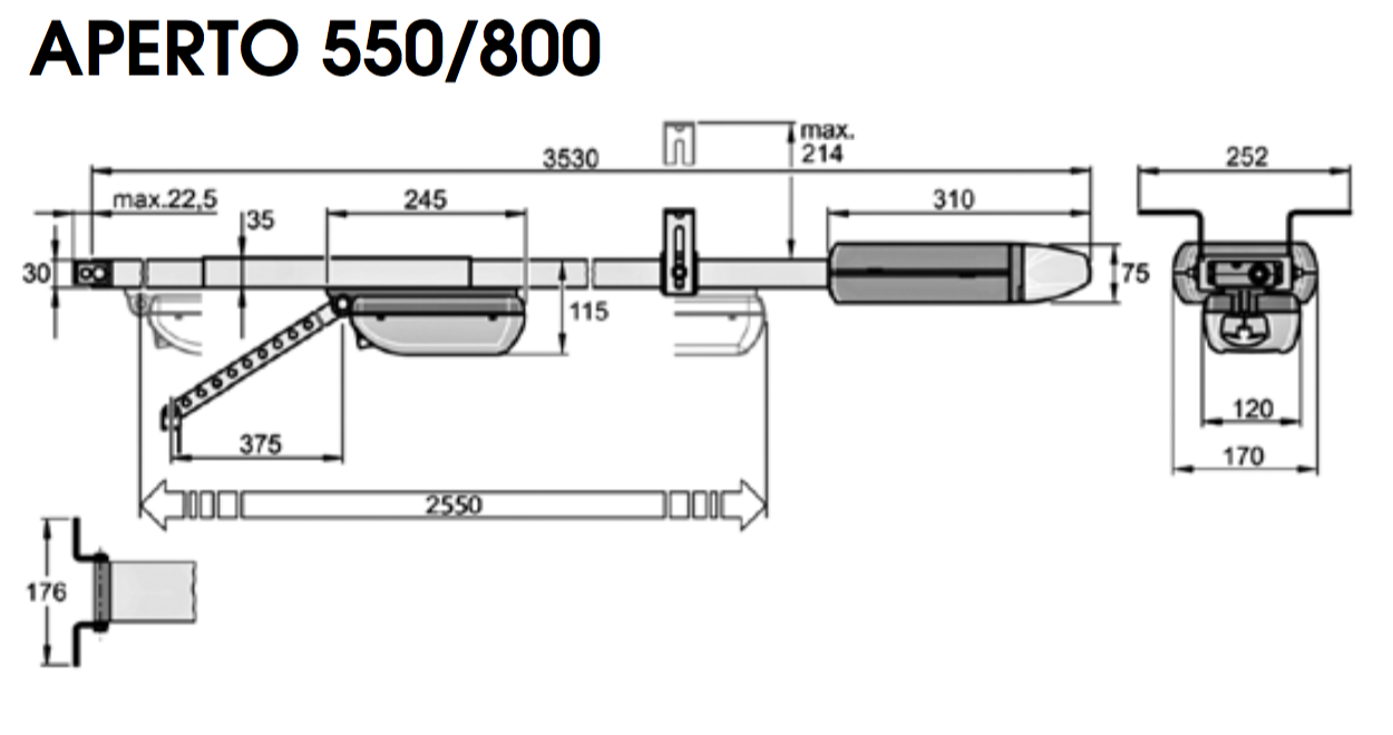 APERTO 550/800